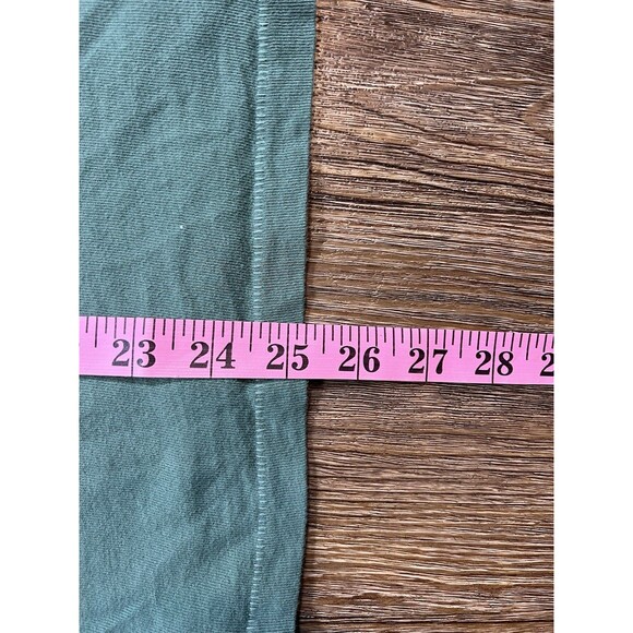 Outerknown Shirt Mens Large Green Groovy-T Crew Neck Chest Pocket Organic - Picture 7 of 7